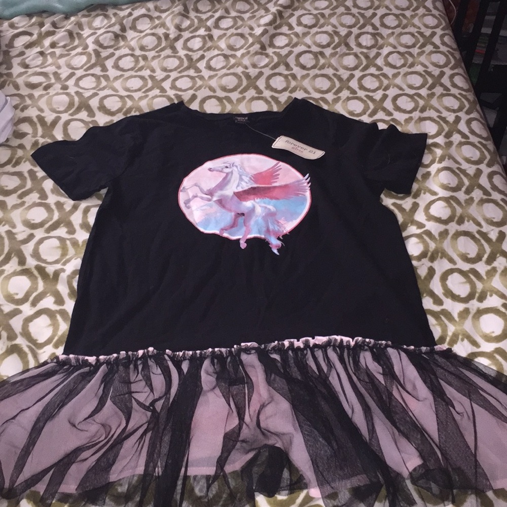 Forever 21 girls horse dress